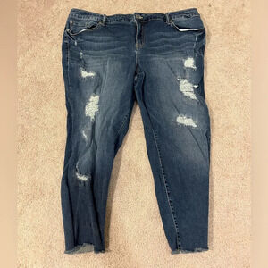 Torrid Distressed Boyfriend Jeans